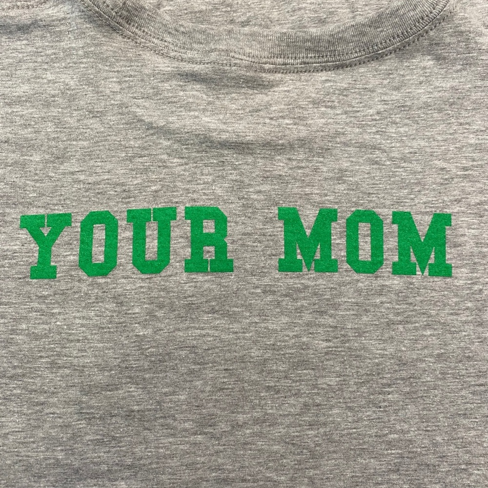 New Gray short sleeve t-shirt with gym humor - Picture 2 of 4